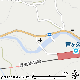 埼玉県秩父郡横瀬町芦ケ久保140周辺の地図