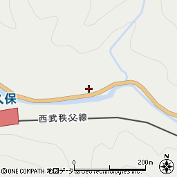 埼玉県秩父郡横瀬町芦ケ久保663周辺の地図