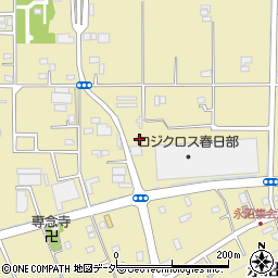 埼玉県春日部市永沼653周辺の地図