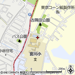 埼玉県春日部市新方袋1107周辺の地図