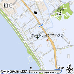 茨城県行方市富田61周辺の地図