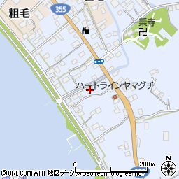 茨城県行方市富田61周辺の地図