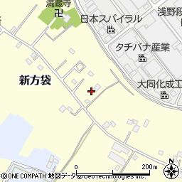埼玉県春日部市新方袋296周辺の地図