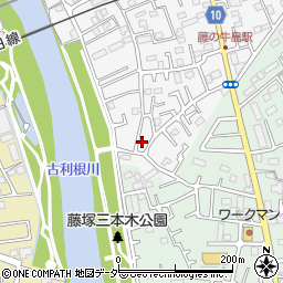 埼玉県春日部市牛島36周辺の地図
