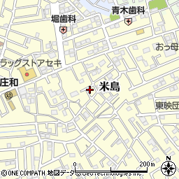 埼玉県春日部市米島988周辺の地図