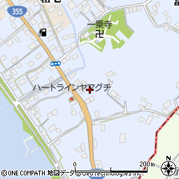 茨城県行方市富田251周辺の地図