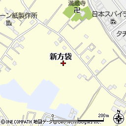 埼玉県春日部市新方袋319周辺の地図