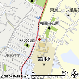 埼玉県春日部市新方袋1112周辺の地図