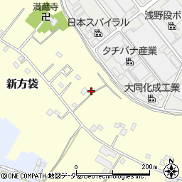 埼玉県春日部市新方袋295周辺の地図