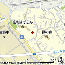 埼玉県春日部市米島67周辺の地図