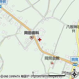 茨城県牛久市岡見町2181周辺の地図