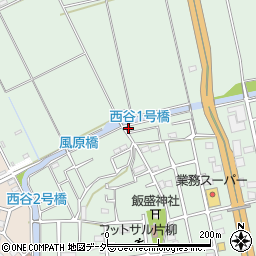 埼玉県坂戸市片柳406-3周辺の地図