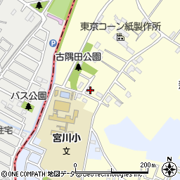 埼玉県春日部市新方袋56周辺の地図