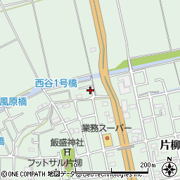 埼玉県坂戸市片柳393周辺の地図