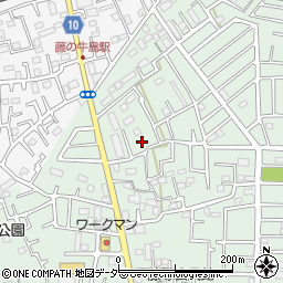 埼玉県春日部市藤塚1547周辺の地図