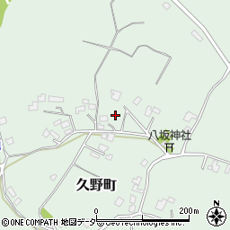 茨城県牛久市久野町2328周辺の地図