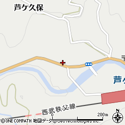 埼玉県秩父郡横瀬町芦ケ久保144周辺の地図