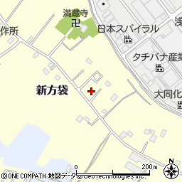 埼玉県春日部市新方袋290周辺の地図