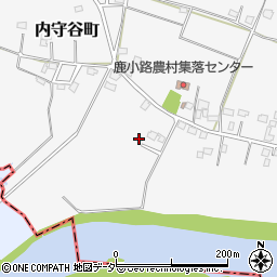 茨城県常総市内守谷町4581周辺の地図