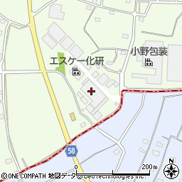 エスケー化研株式会社　大利根工場出荷担当周辺の地図
