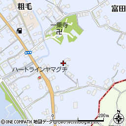 茨城県行方市富田1635周辺の地図