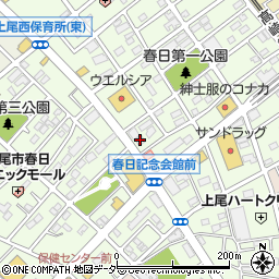 スタジオマックス上尾店周辺の地図