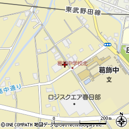 埼玉県春日部市永沼2158周辺の地図