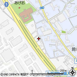 埼玉県上尾市原市1438-15周辺の地図