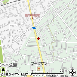埼玉県春日部市藤塚1540周辺の地図