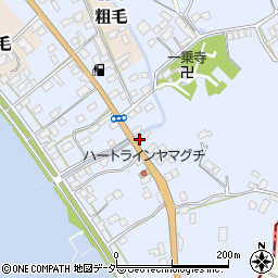 茨城県行方市富田249周辺の地図