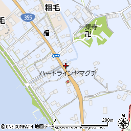 茨城県行方市富田249周辺の地図