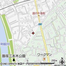 埼玉県春日部市牛島12周辺の地図