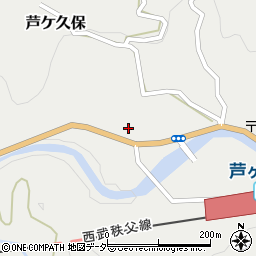 埼玉県秩父郡横瀬町芦ケ久保150周辺の地図