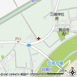 埼玉県坂戸市戸口302周辺の地図