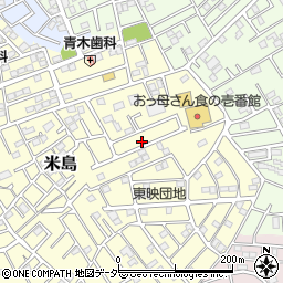 埼玉県春日部市米島847周辺の地図