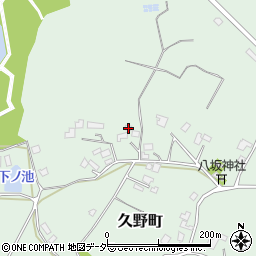 茨城県牛久市久野町2315周辺の地図
