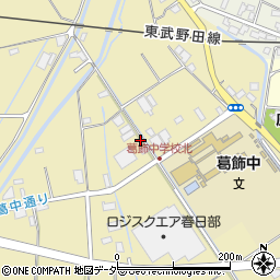 埼玉県春日部市永沼2159周辺の地図