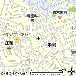 埼玉県春日部市米島987周辺の地図