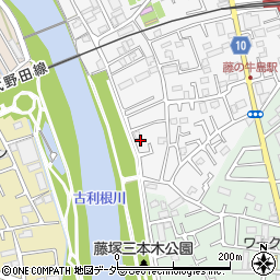 埼玉県春日部市牛島47周辺の地図