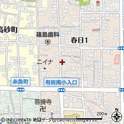 竹内酒店周辺の地図