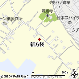 埼玉県春日部市新方袋242周辺の地図