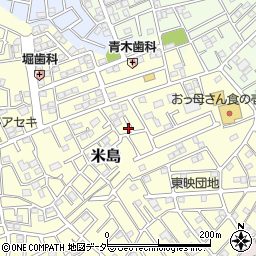 埼玉県春日部市米島972周辺の地図