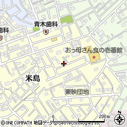 埼玉県春日部市米島948周辺の地図