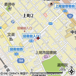 埼玉県上尾市上町周辺の地図