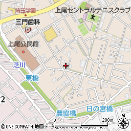 埼玉県上尾市二ツ宮808周辺の地図