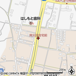 南太田住宅前周辺の地図
