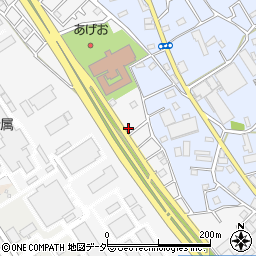 埼玉県上尾市原市1436-21周辺の地図