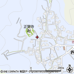 福井県鯖江市四方谷町周辺の地図