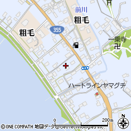 茨城県行方市富田74周辺の地図