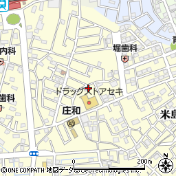 埼玉県春日部市米島1001周辺の地図